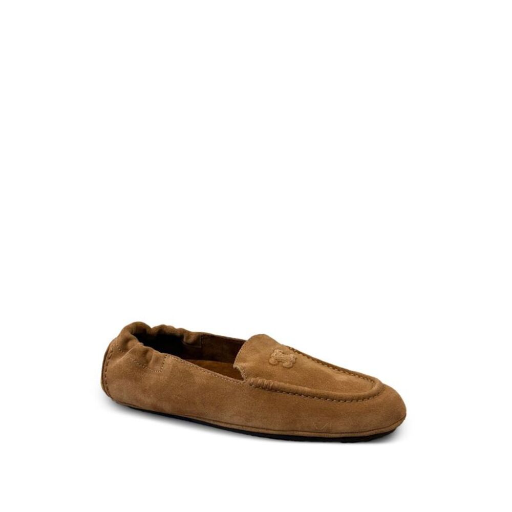 Celine Women Adam Suede Leather Loafers
